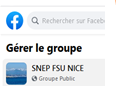 LE SNEP NICE SUR FACEBOOK